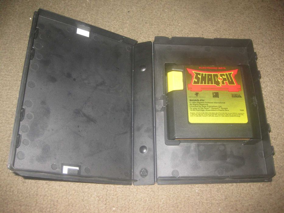 Jogo "Shaq Fu" para Sega Mega Drive