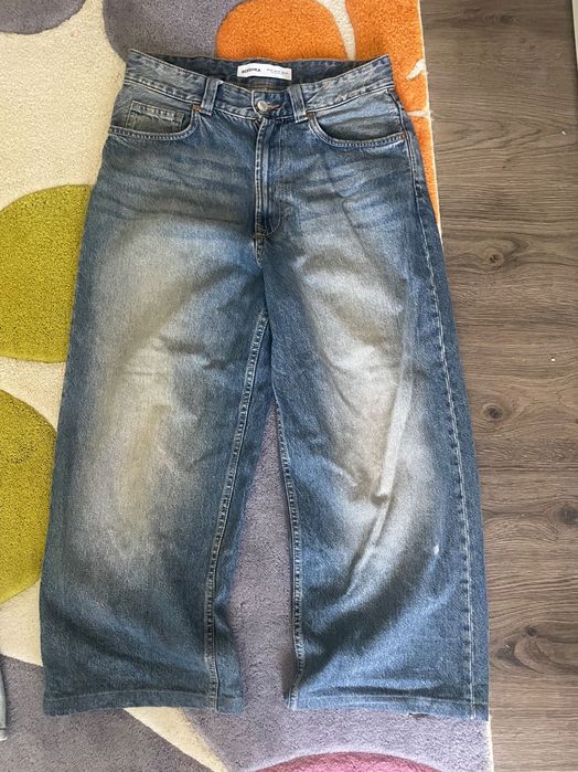 джинсы бегги, широкі джинси