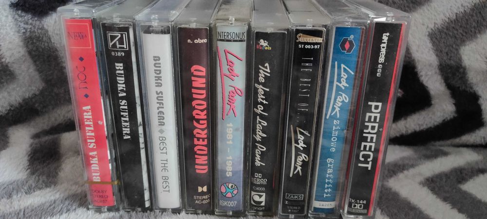 Zestaw UNIKATOWYCH MC : Lady Pank, Perfect, Budka Suflera_polecam_WAWA