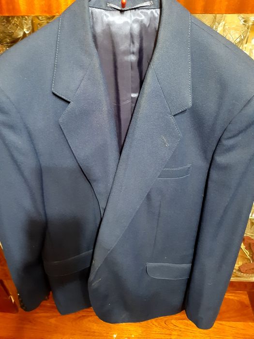 Пиджак мужской синий 50 р