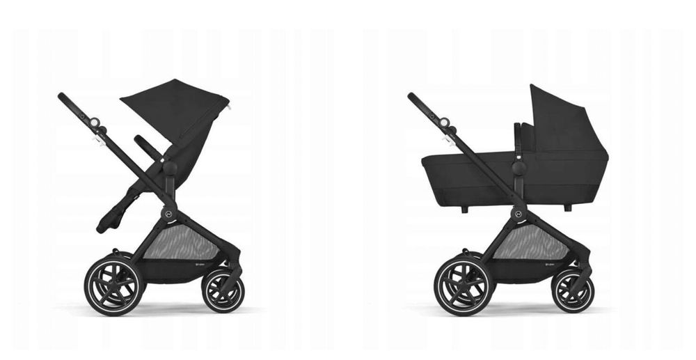 Cybex EOS Wózek wielofunkcyjny 2W1 Moon Black