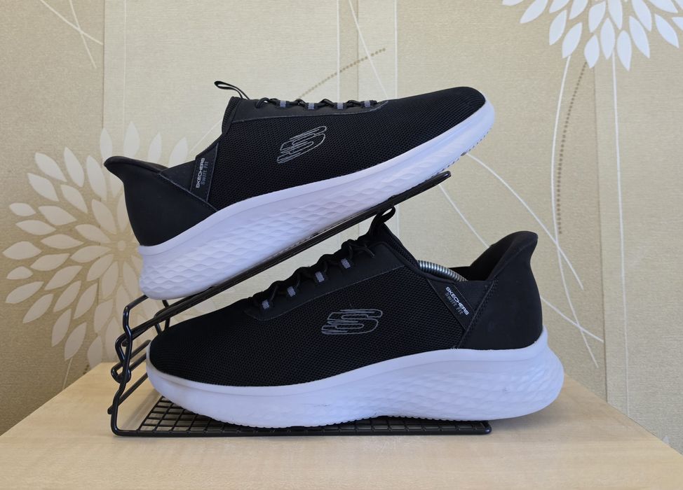 Чоловічі кросівки сліпони Skechers оригінал розмір 45