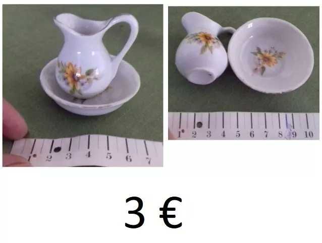 Loiça miniatura - Preços nas fotos
