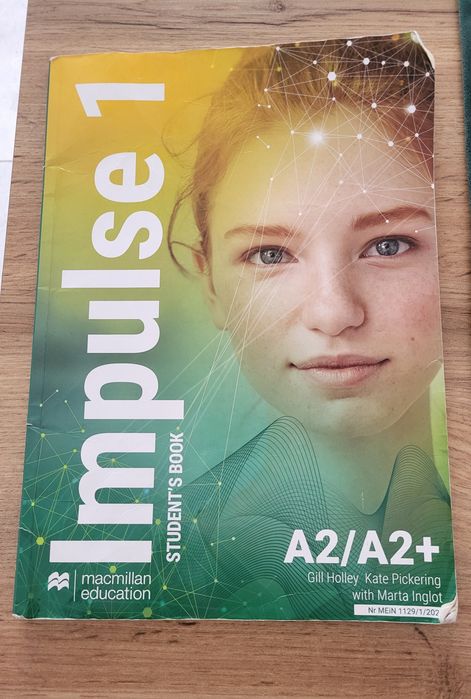 Książka Impulse 1 do języka angielskiego