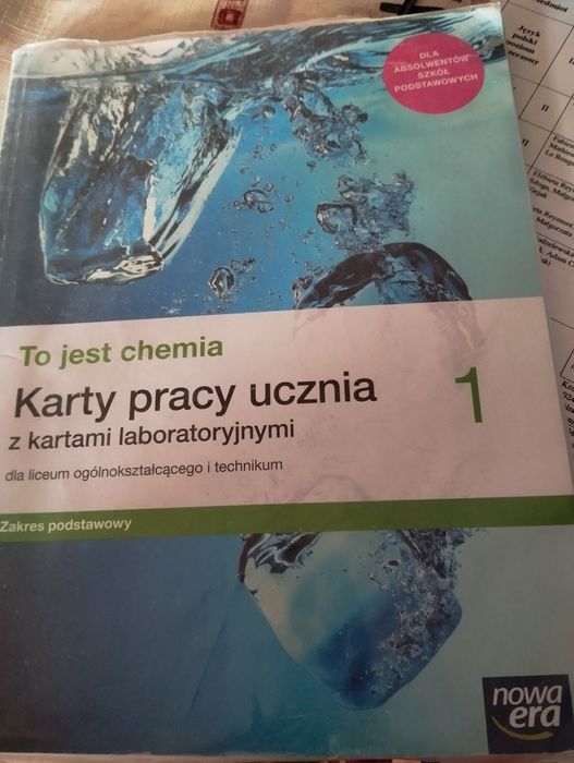To jest chemia kl. 1 Karty pracy