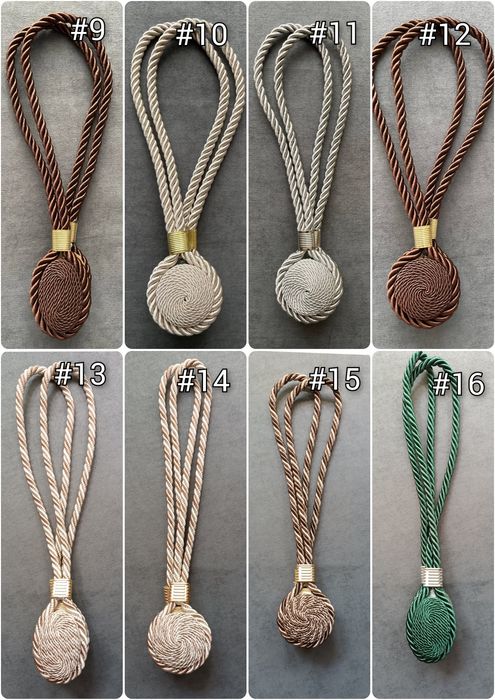 Магніти для штор, тюль, гардины турець підхватикі