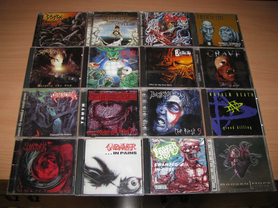 Broken Hope, Arch Enemy, Six Feet Under, Dying Fetus, In Flames, Death