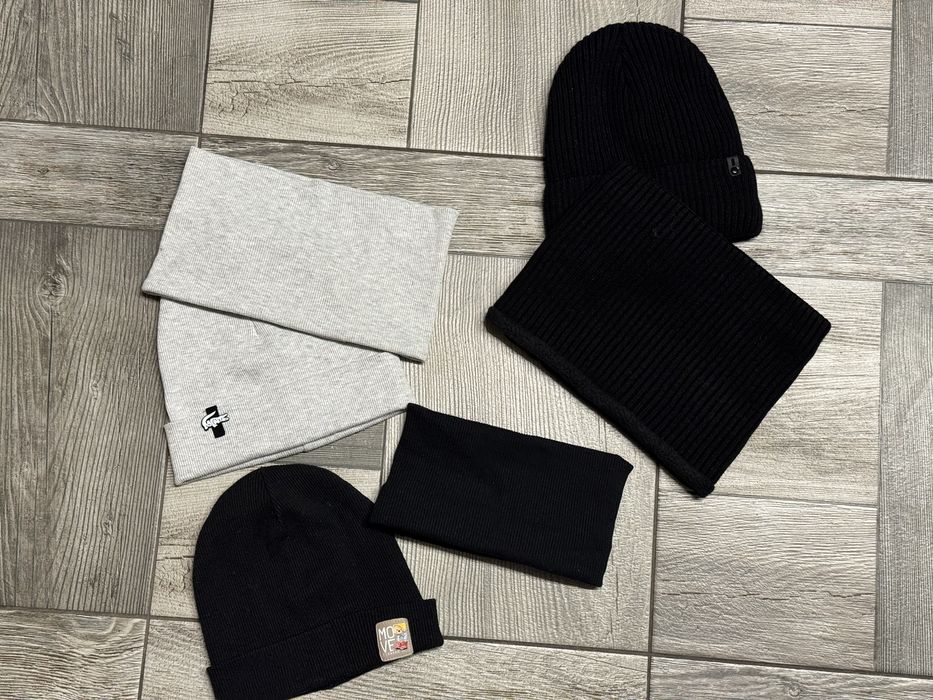 Шапочка для хлопчика ! Шапка з хамутом !