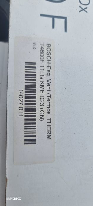 Esquentador Gás Bosch Therm 4600F