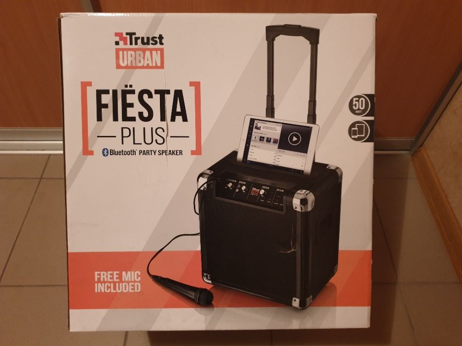 Активная мобильная акустическая система TRUST  (новая,Германия)