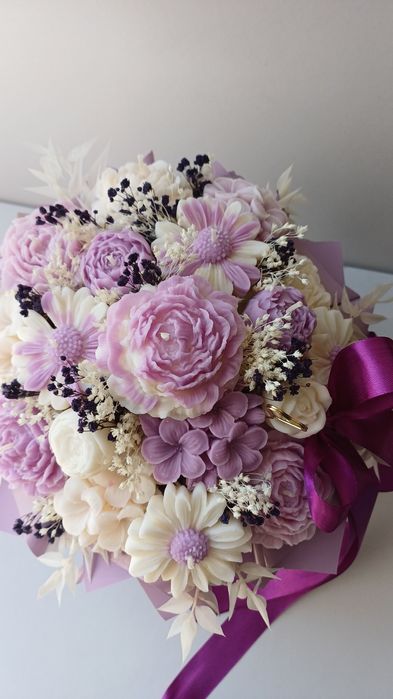 Flower box candle box rozmiar L elegancki prezent