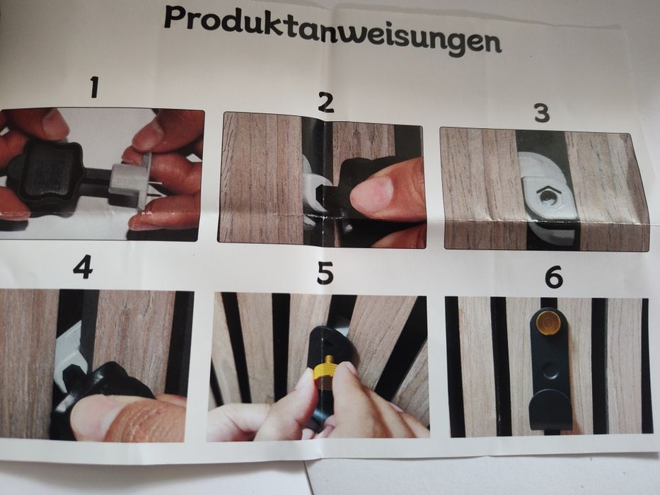 Metalowe haczyki na ubrania na panele akustyczne bez wiercenia