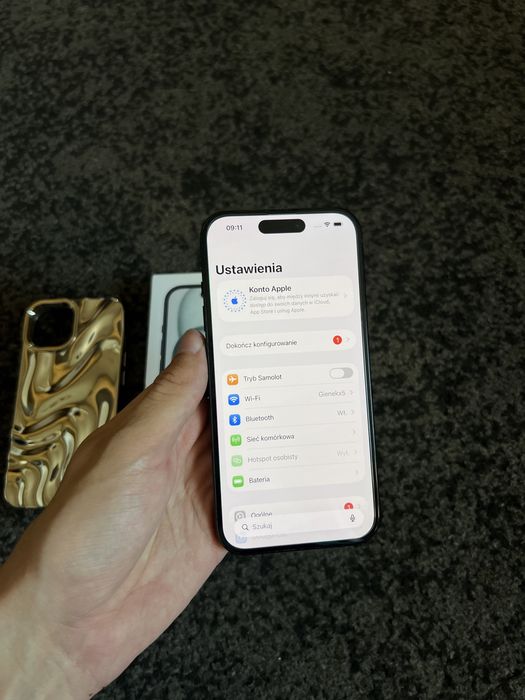 Iphone 15 Black Czarny