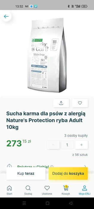 Karma dla psów białych ras