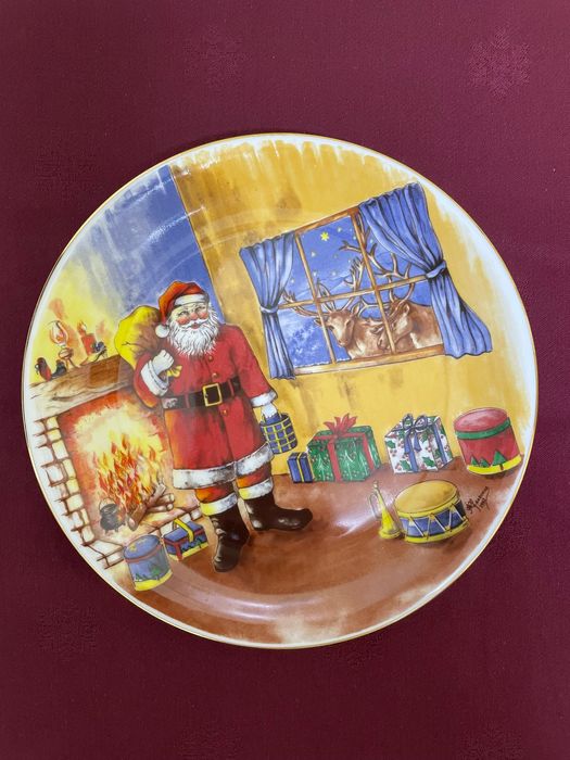 Pratos coleção Natal Spal (8 unidades)