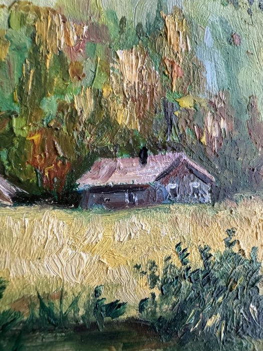 Картина маслом Пейзаж природа (Дейнека И.)