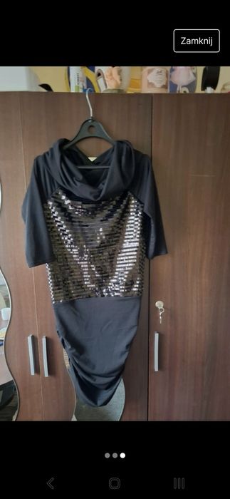 bluzka czarna sm