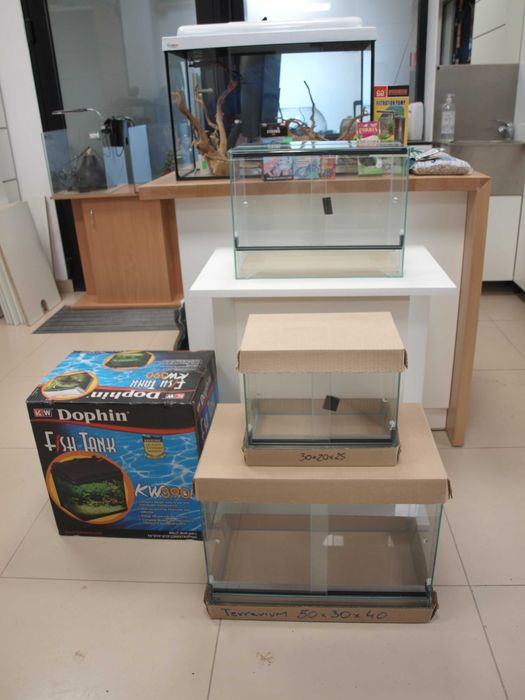 Terrarium szkło 40x25x30