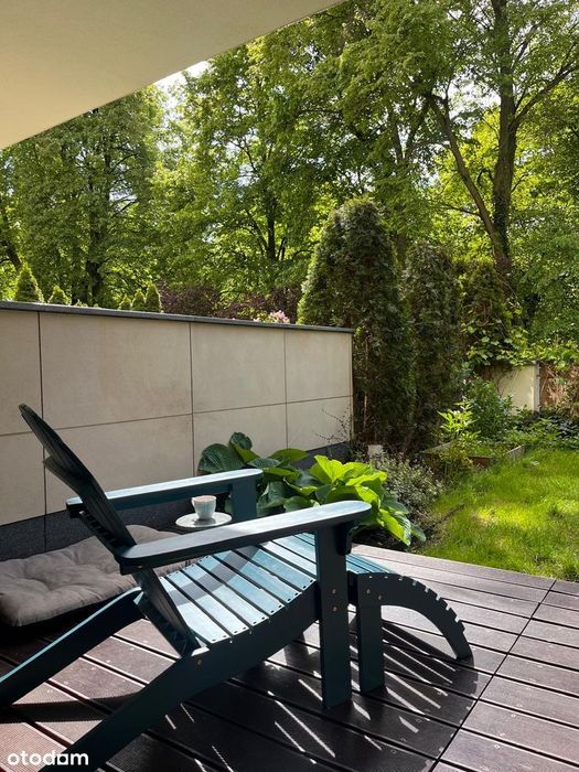 Apartament w parku: 2-pokojowy z ogrodem, 2xgaraz, spiżarka i komórka
