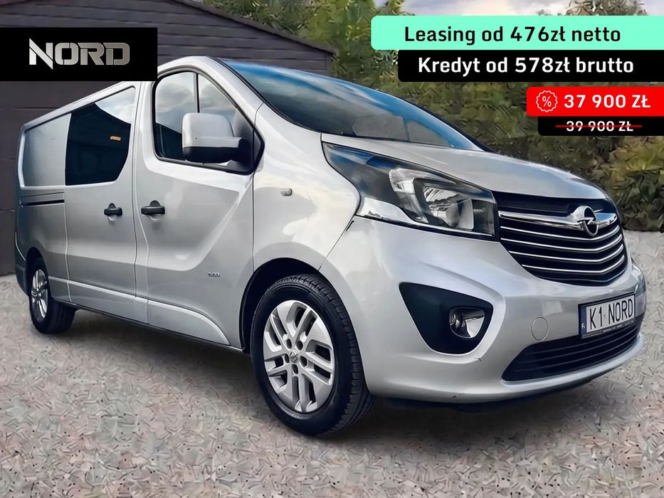 Opel Vivaro L2H1 Elegance  *Bezwypadkowy, FV23%, L2H1, Elegance, doinwestowany, gwarancja!