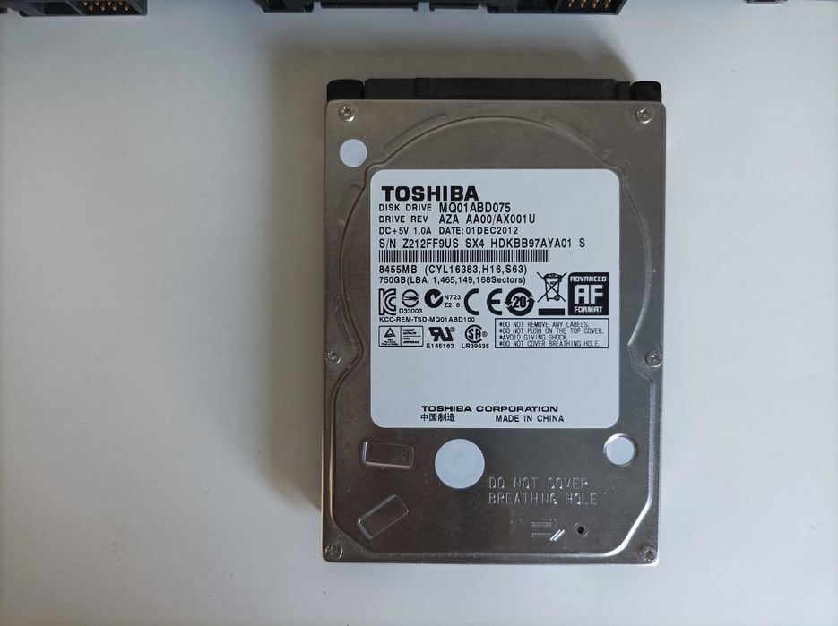 Disco Rígido 3.5 e 2.5 Western Digital | Toshiba | Várias Capacidade