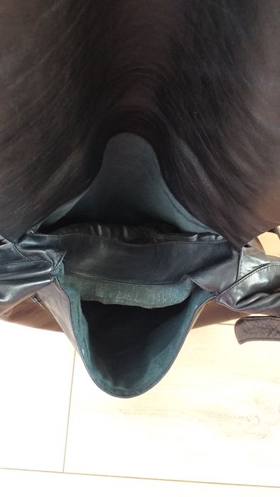 VALENTINO ORLANDI UNIKAT oryginalna skóra naturalna torebka worek A4