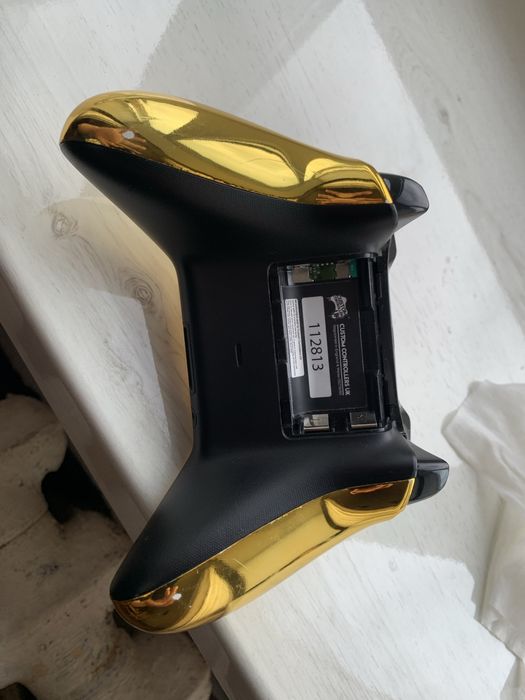 Геймпад Xbox One Gold Chrome Custom Controllers UK
