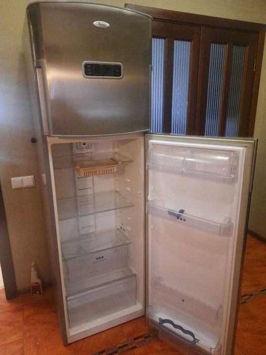 Холодильник Whirlpool WTC 3746 нержавіюча сталь