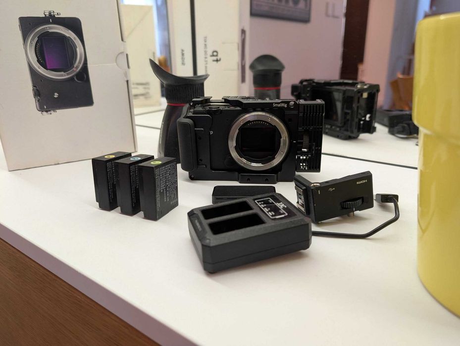 Mini Cinema Camera - Sigma FP 4k RAW, 1TB SSD, Diretctors finder, Klatka