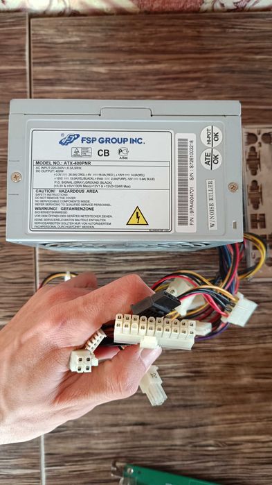 Комплекты + видеокарты + БП 400w