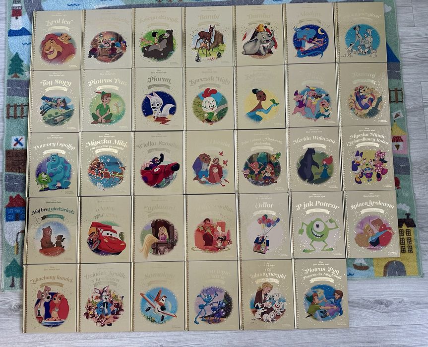Zlota Kolekcja Bajek Disney-34 książki