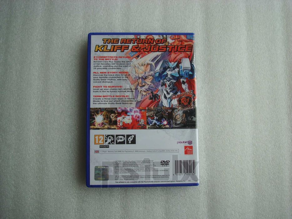 Guilty Gear XX Accent Core Plus playstation ps2