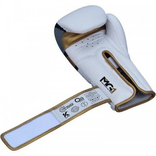 Боксерские перчатки RDX Rex Leather Gold 12 ун