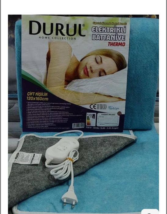 Електропростирадло із байки Lux 70×150(120×160) полуторка,есть опт,др