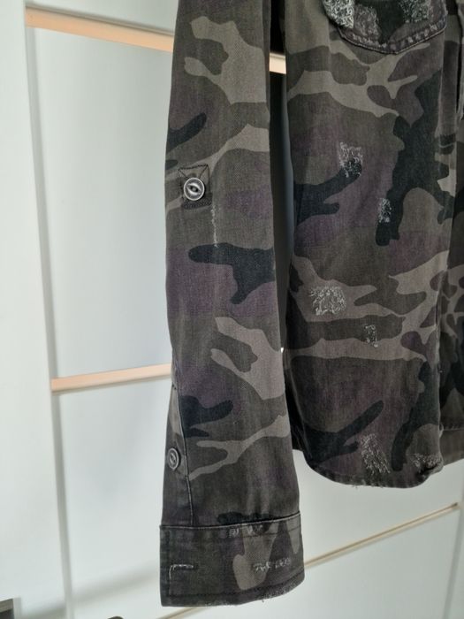 Kurtka koszulowa moro superdry xs-m