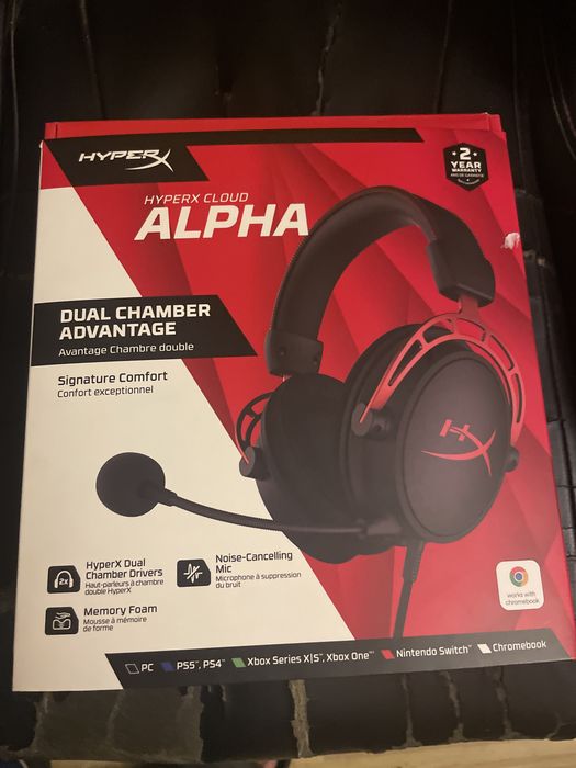игровая гарнитура Hyperx cloud alpha