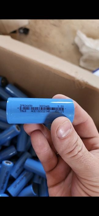 Lifepo4 3600 mah. 26650