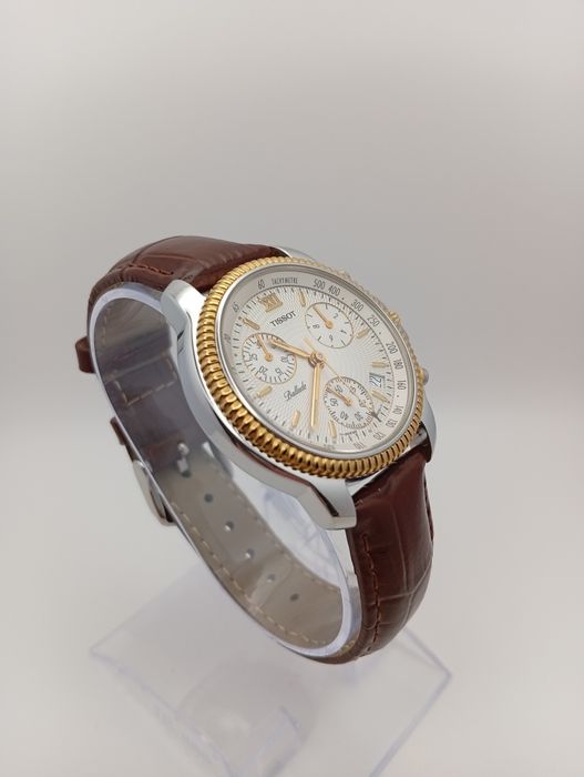 *19*Tissot Ballade Chronograph ze stali Ref. C288/388 Kwarcowy