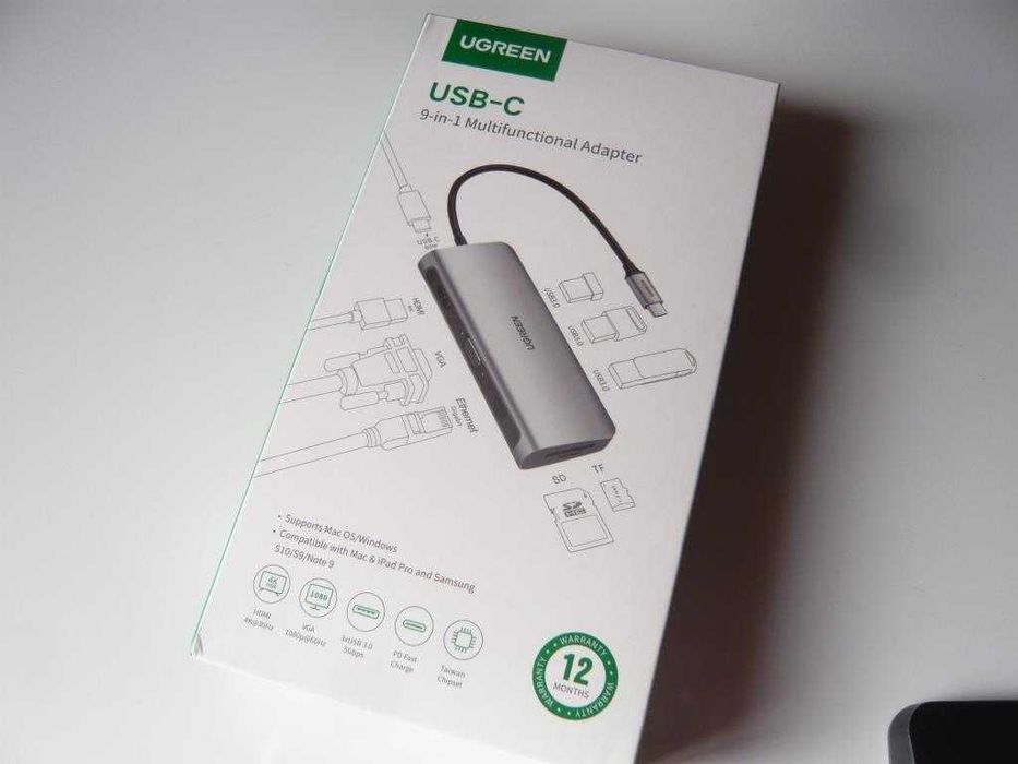 UGREEN Multi-Function USB-C 9-in-1 Adapter447049194926264320