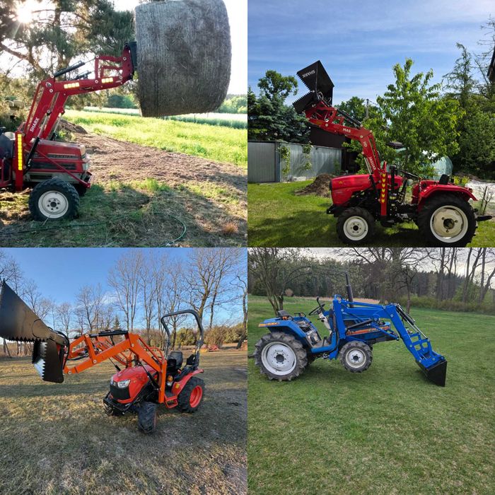 Ładowacz Czołowy do Mini Traktorka / TUR /Traktorek Japoński / Mini Traktor / Iseki / Kubota / Yanmar / Hinomoto / Solis / LS / Cała Polska /PRODUCENT