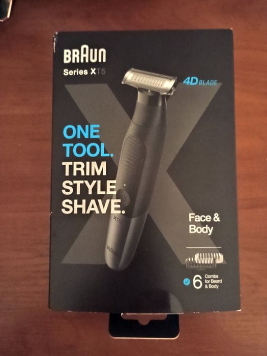 Trymer Golarka męska Braun XT5100 Wet&Dry do ciała i brody