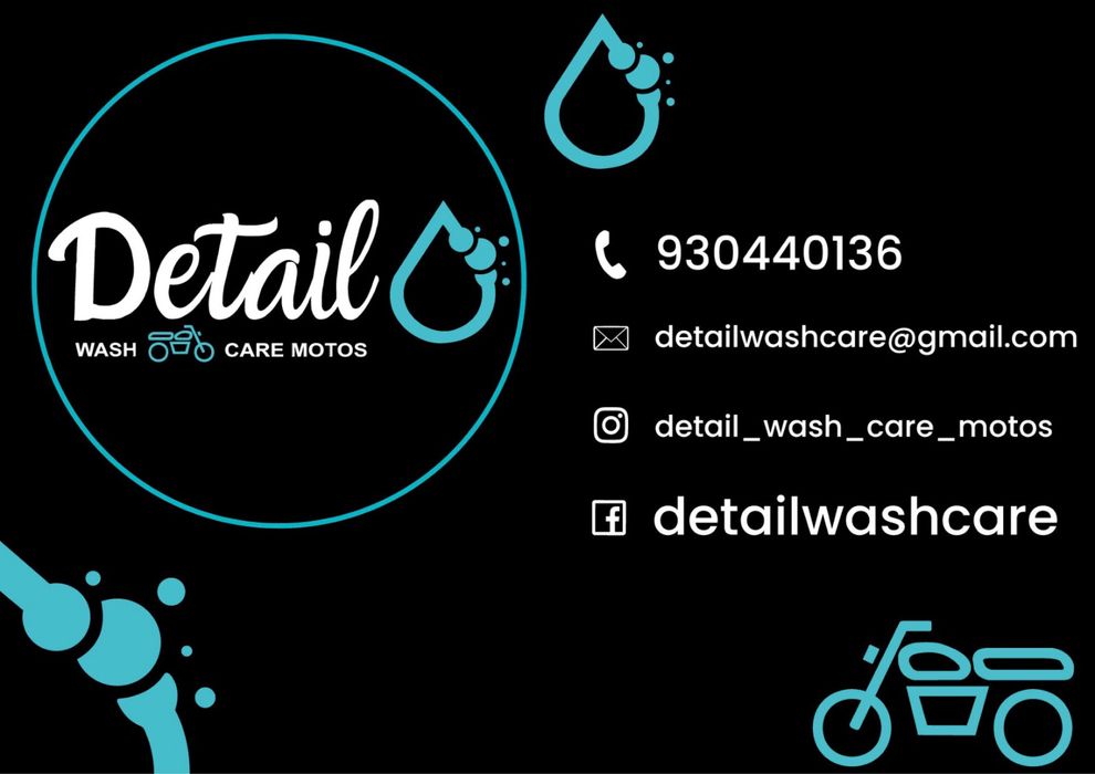 Lavagem Detalhada de Motas