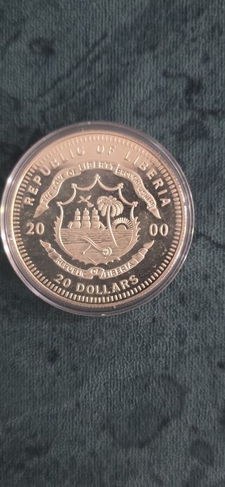 Moeda 20 dólars prof