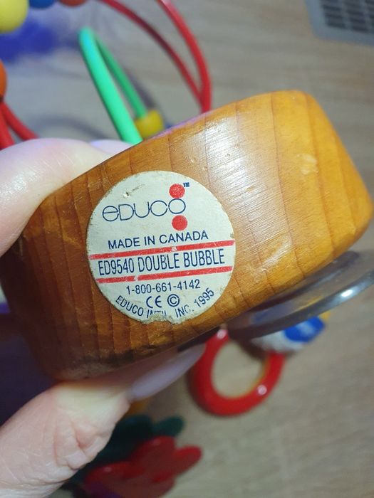 Продам канадську розвиваючу іграшку, брязкальце Tolo та гризун Chicco