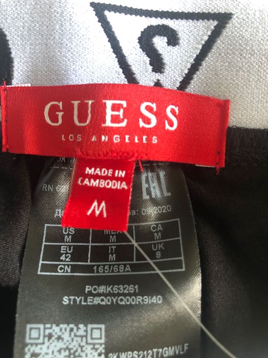 GUESS leginsy czarne