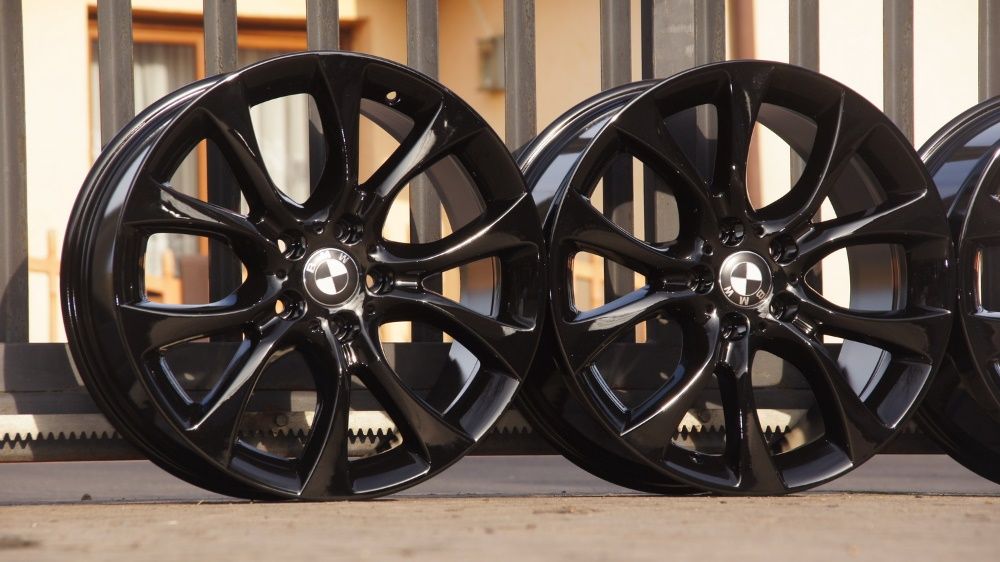 Alufelgi BMW E70 styling 450 9Jx19" is48 5x120 piekne gleboki czarny