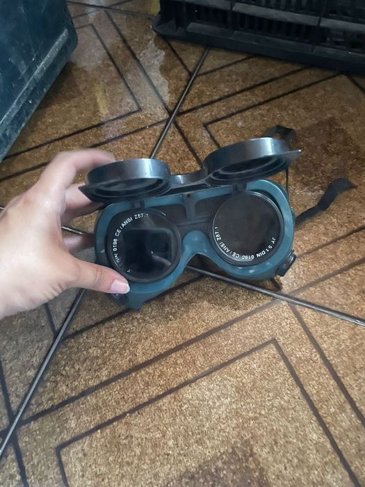 Oculos de soldar dobráveis