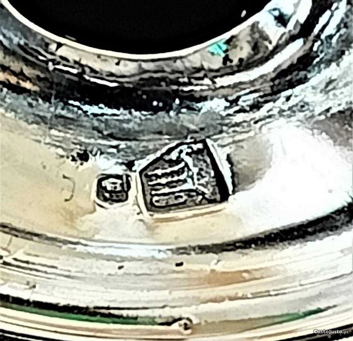 Par Candelabros Prata