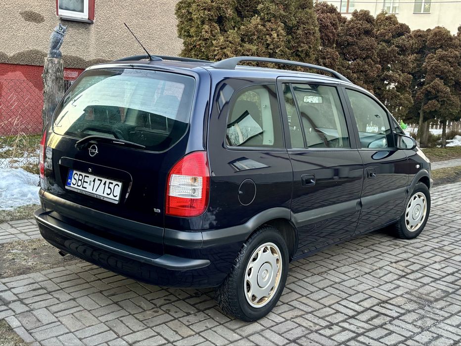 Opel Zafira A 1.6i + LPG (GAZ) 2003r - LIFT / 7-osobowy !