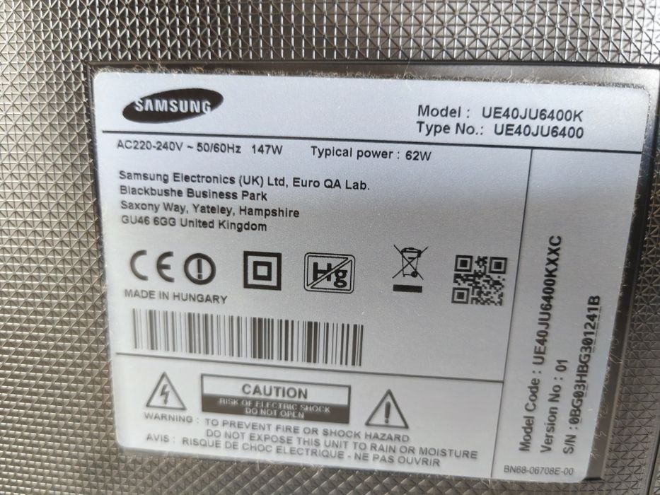 Smart TV JU6400 Samsung